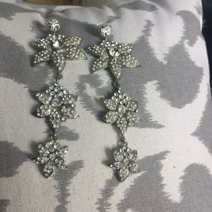 Crystal drop earrings